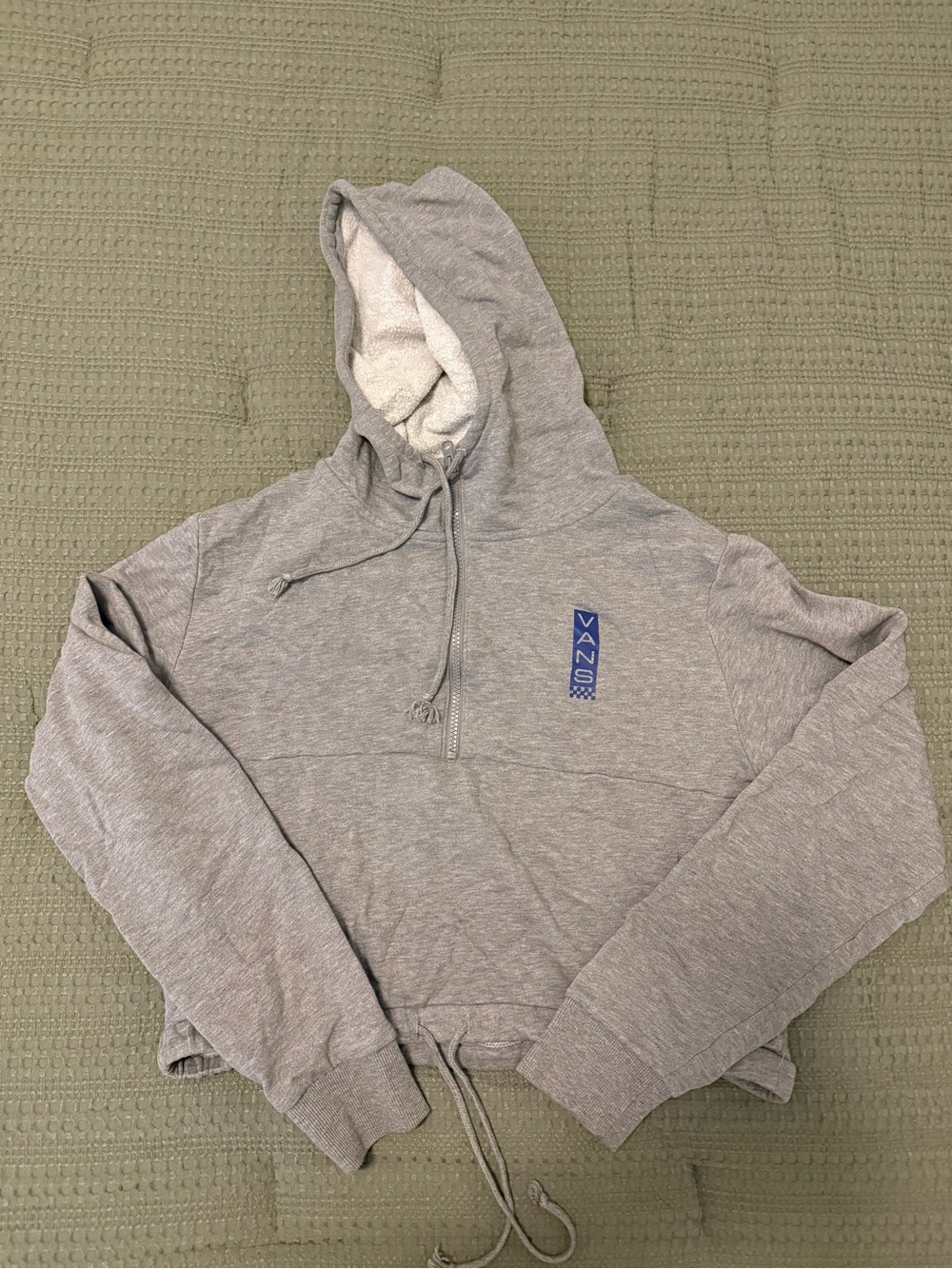 Vans grey hoodie women’s
